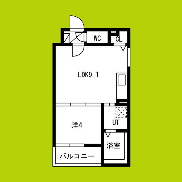 LIX大和田駅前 間取り