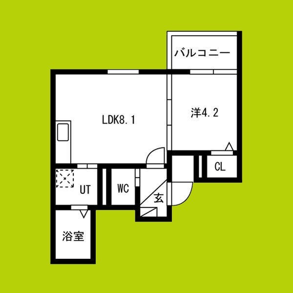 LIX大和田駅前 間取り