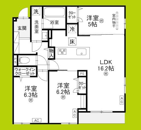 ココルトリシア 間取り