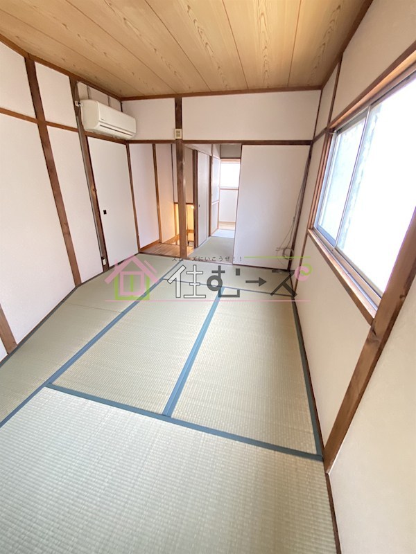 伝法戸建て貸家 ベッドルーム