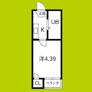 ハセロイヤル南住吉 間取り