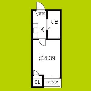 ハセロイヤル南住吉 間取り