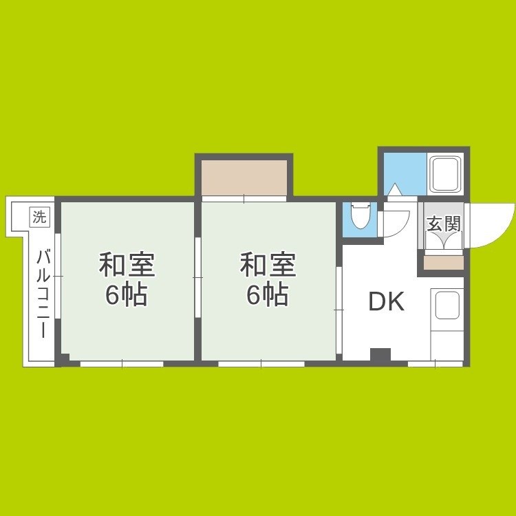 山川マンション 間取り