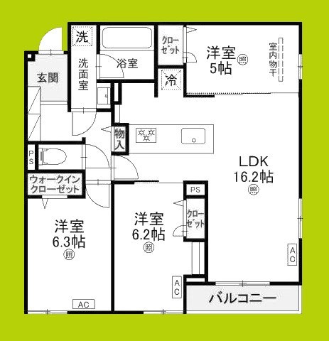 ココルトリシア 間取り