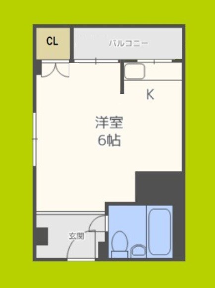 帝塚山ハイツ 間取り