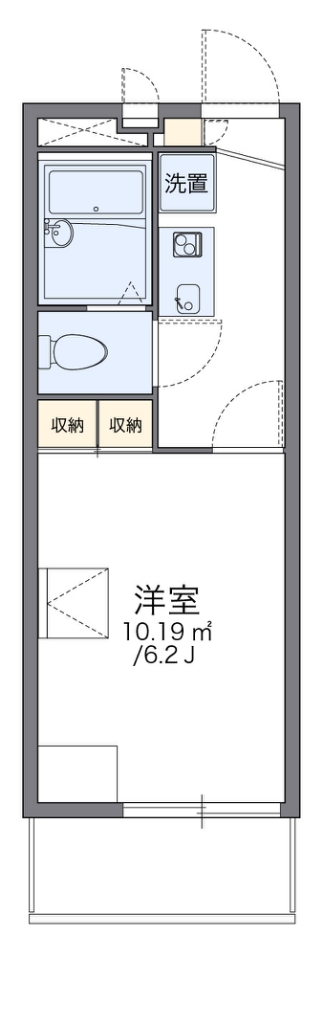 レオパレスプレミールⅡ 間取り
