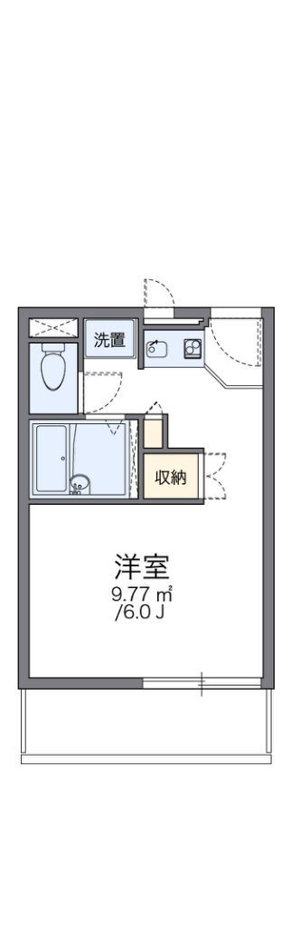 レオパレスヴァン 間取り