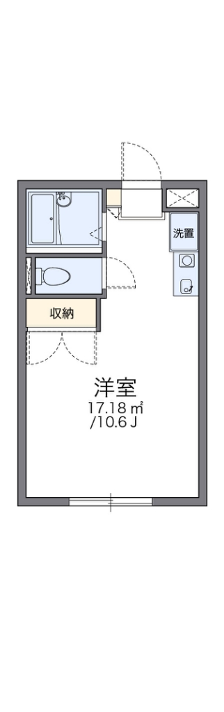 レオパレスセンナン 間取り