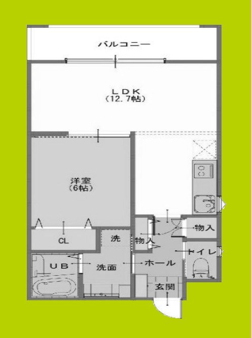 メゾンレヴナ木田町 間取り