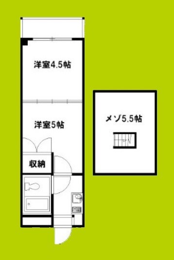 ラパンジール阿波座 間取り図