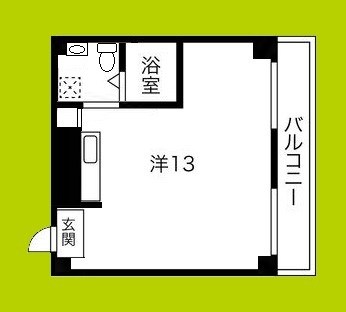 メゾンガロパンⅠ 間取り図