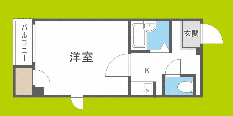 ラピス天満橋 間取り