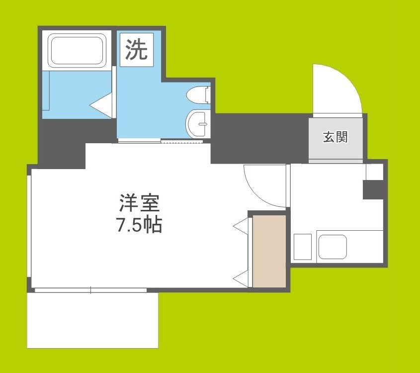 セレニテ本町Roji02 間取り