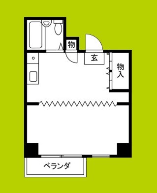 クローバーハイツマキノ 間取り