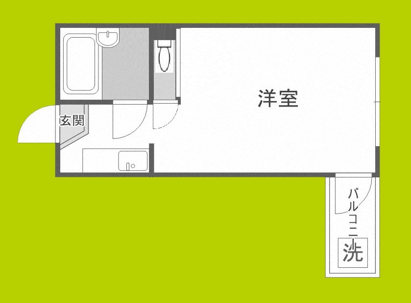 旭グランドハイツ 間取り