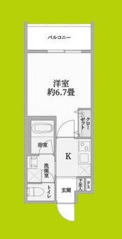 ウェルスクエア池田井口堂 間取り