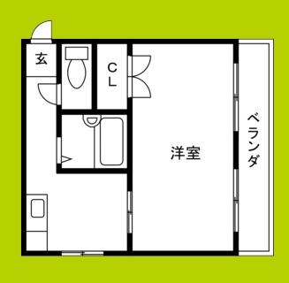 エクセルマンション桃谷 間取り