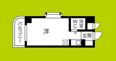 朝日プラザ桃谷パサージュ 間取り