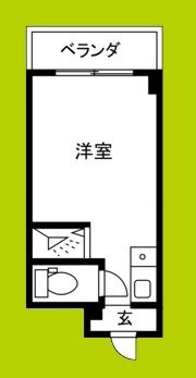 清水728ハイツ 間取り
