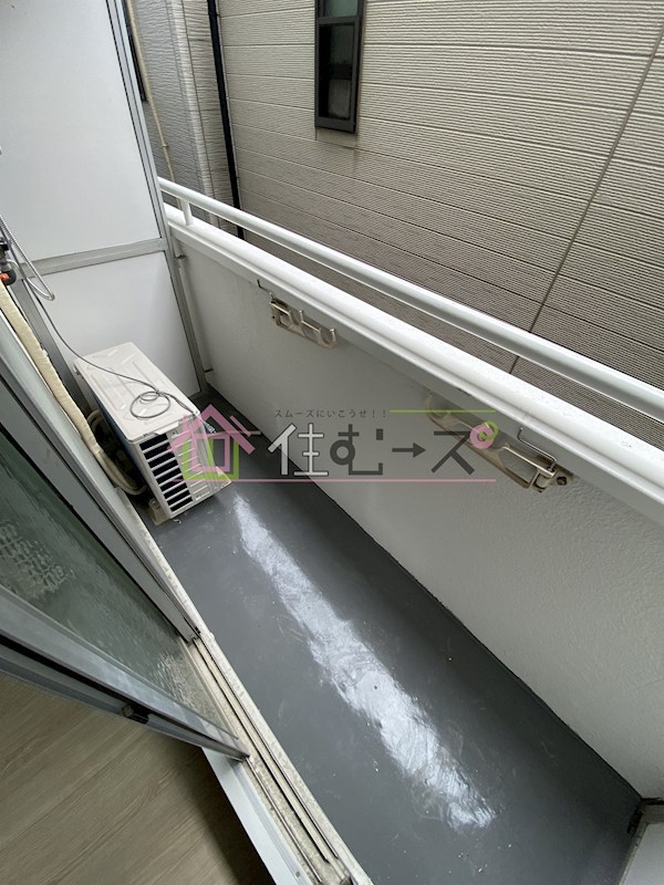 清水728ハイツ ベランダ