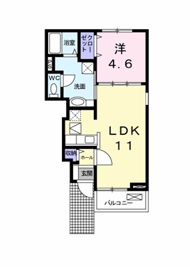 ブッシュ・クロ－バ－ 間取り