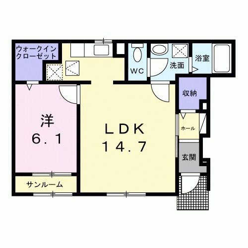 パーク・エノコダ 間取り