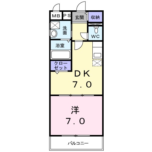 コージーコート加美 間取り