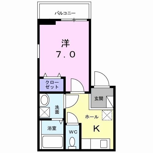 ラコリーヌ　アキラン 間取り