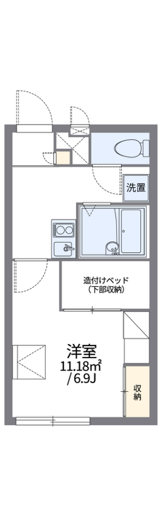 レオパレスリリー 間取り