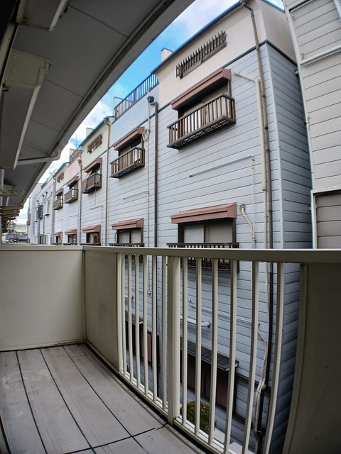 高安グリーンハイツ ベランダ