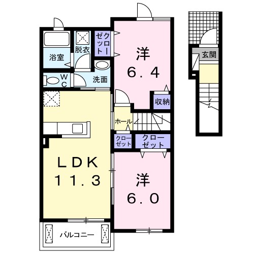 リビエスタⅠ 間取り
