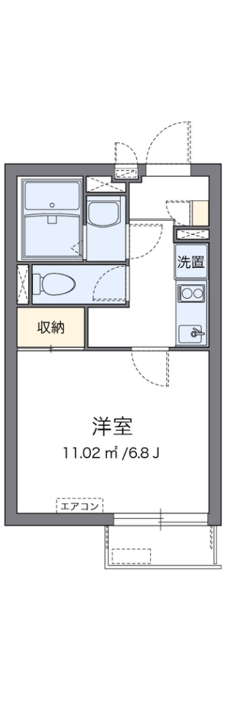 クレイノヴィラ曽根Ｅ 間取り