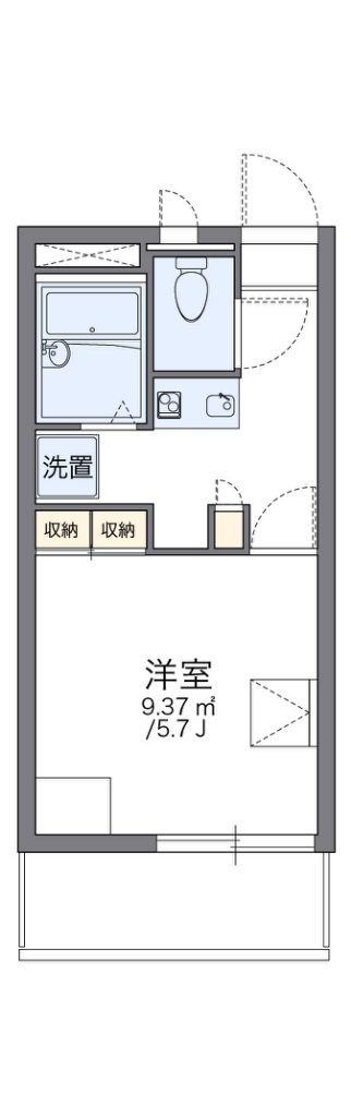 レオパレス千石西 間取り