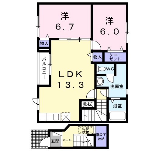 オブコニカ 間取り