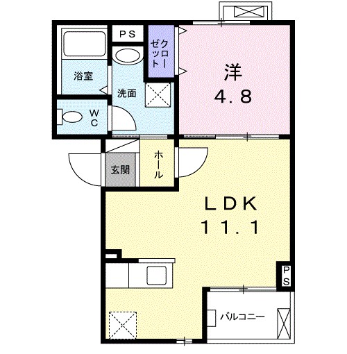 　歩 間取り