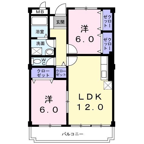 フリーダム中村 間取り