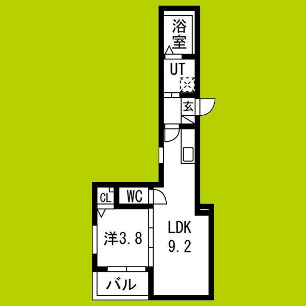 F asecia Fleuve 間取り