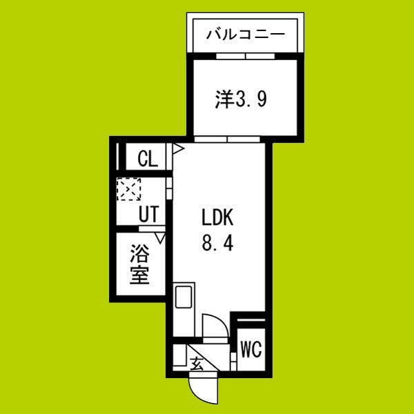 F asecia Fleuve 間取り