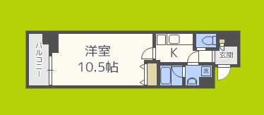 Ritz SQUARE Land Qbe 間取り