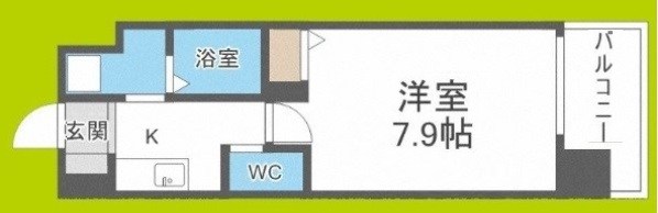 リヴィアス難波ルノン 間取り