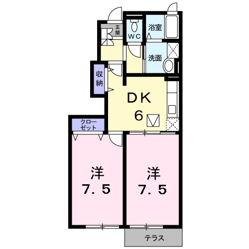 ヴィラプルメリア 間取り