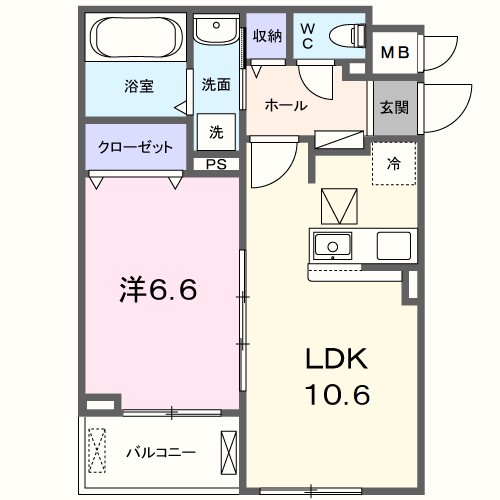 プラシードセレノカーサⅣ 間取り