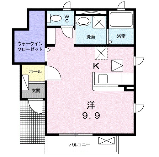 メゾン　バルーンフラワー 間取り