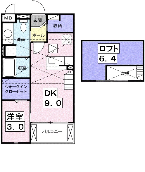 ブライト　ホルン 間取り