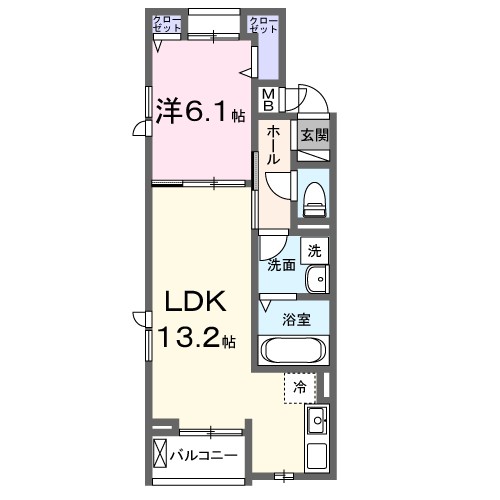 リヴァーサイド　ヴィラ 間取り