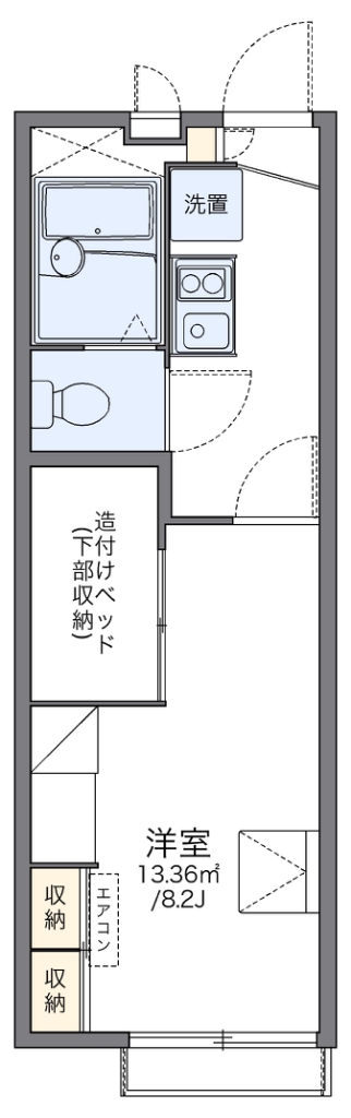 レオパレスＭ＆Ｋｕｚｕｍａｓａ 間取り
