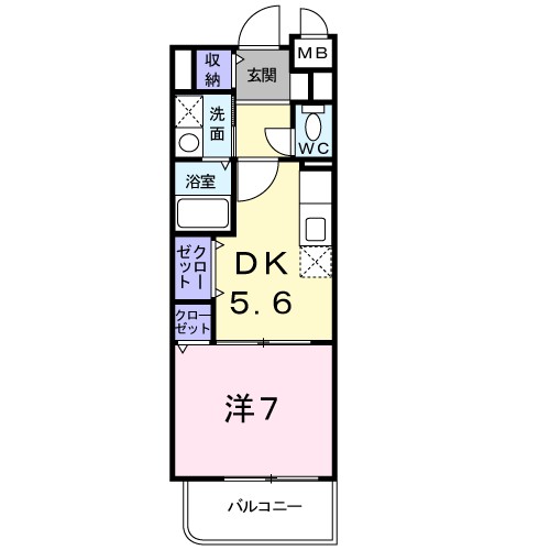 サンヒルズ　（生野区） 間取り
