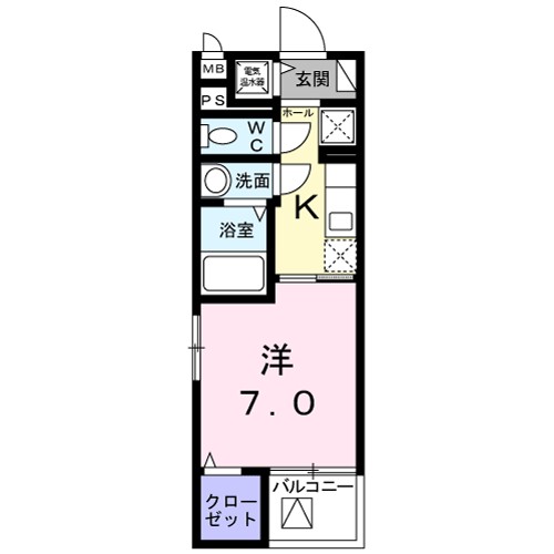 シェモワ　八尾 間取り