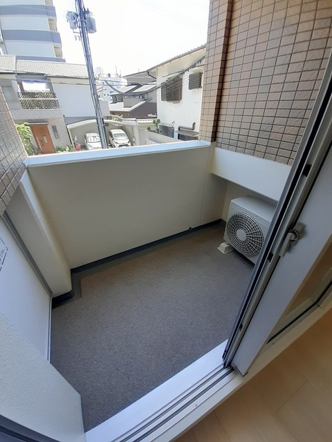 シェモワ　八尾 ベランダ