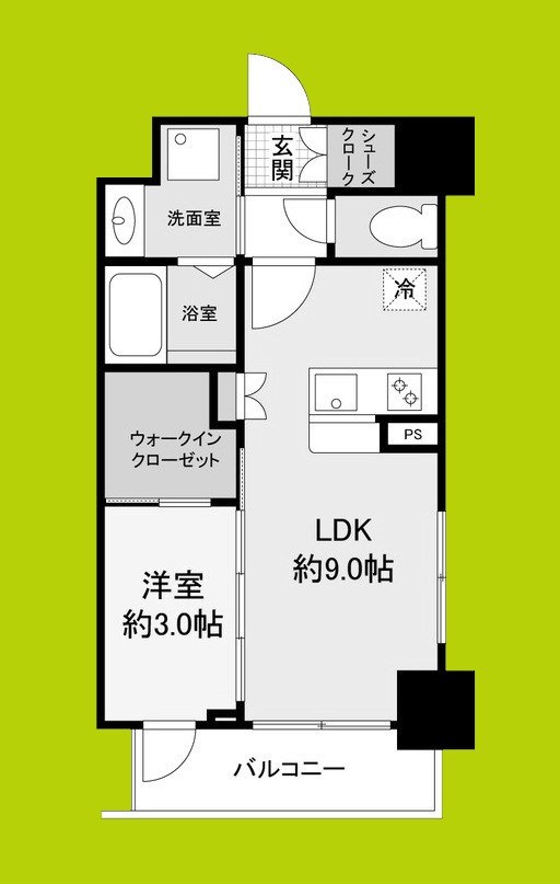 セレニテ谷町四丁目アリエ 間取り